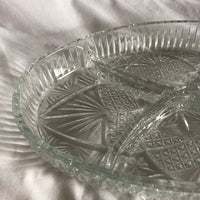 Libbey Glass Server Dish