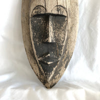 Vintage African Wood Mask (Could be from Ghana)