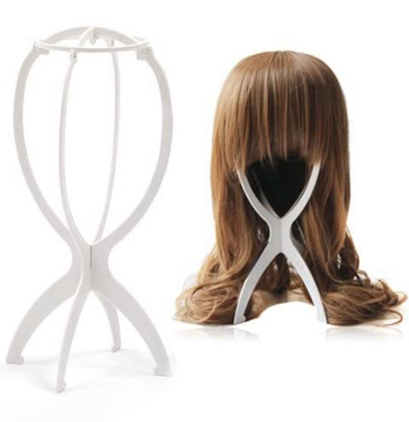 Sunwell Portable Wig Stand Wig Display - 1 PCS White