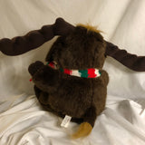 Christmas Moose Plush