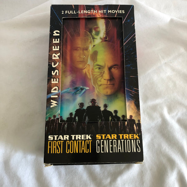 Star Trek First Contact And Generations VHS