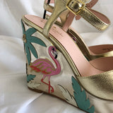 Kate Spade Flamingo Heels - Women’s Size 7M