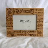 ‘Girlfriends’ Wood Picture Frame