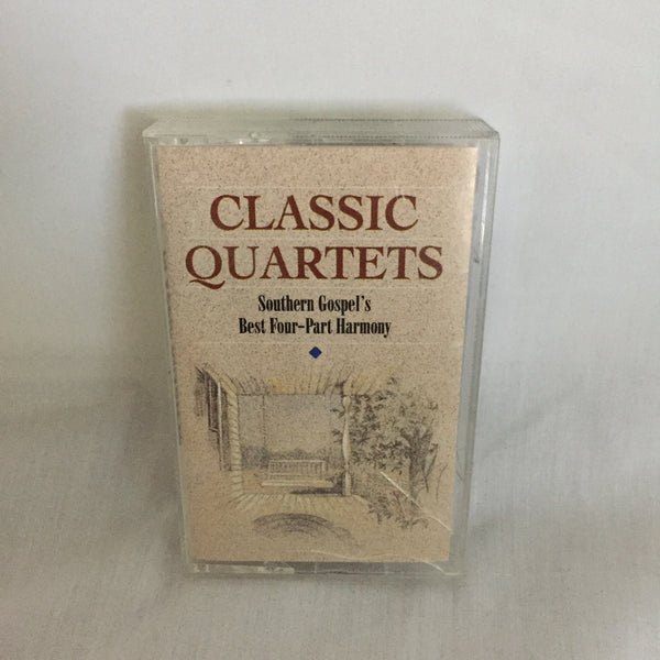 Classic Quartets Southern Gospel’s Best Four-Part Harmony Cassette Tape