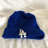 Blue LA Beanie