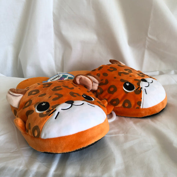 Moosh Moosh Slippers - Orange Leopard