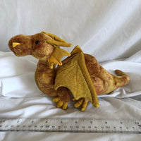 Douglas Topaz Golden Dragon Plush