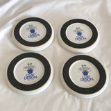 Clay Design Set Of 4 Coasters- By Gary Patterson