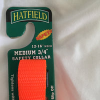 Hatfield Safety Dog Collar- Size Med