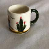 Mini Painted Desert Teacup - Made In Mexico