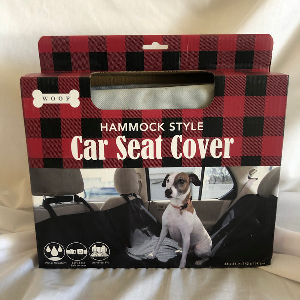 Hammock Style Car Seat Cover - Grey