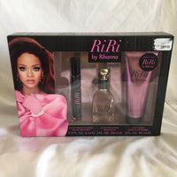 Ri Ri Gift Set By Rhianna Perfume Rollerball, Perfume & Body Lotion