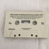 Greatest Songs Of America For The U.S. Olympic Team Cassette Tape