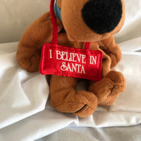 Scooby Doo I Christmas Believe In Santa Plush