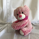 Pink Teddy Bear Plush for Vase