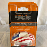 Max Airflow Lipguard by Shock Doctor - American Flag Print - Ages 6+