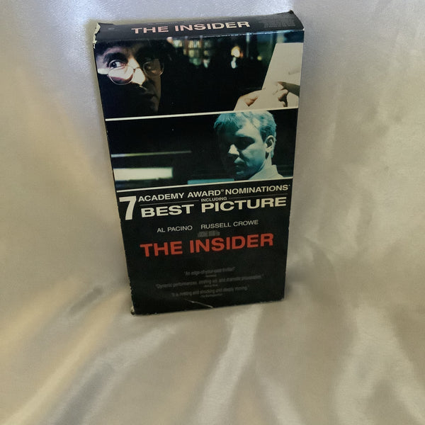 The Insider VHS