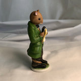 Franklin Mint ‘Woodmouse Family’ Porcelain Figurine - Professor Plum