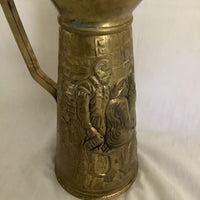 Vintage English Embossed Drink Pitcher