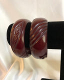 Carved Bangles Set of 2