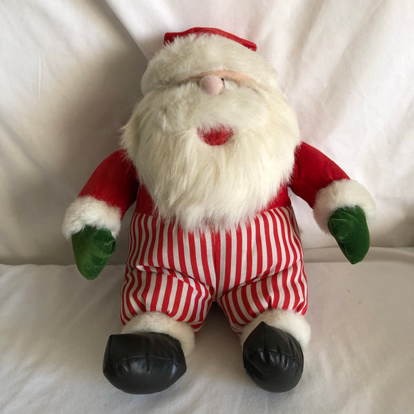 Santa Claus Stripe Pants Plush