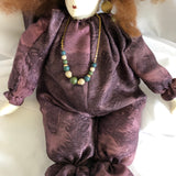 Fabric Witch Doll (missing an earring)