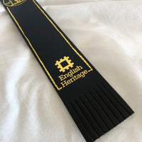 English Heritage Stonehenge Black Leather Bookmark