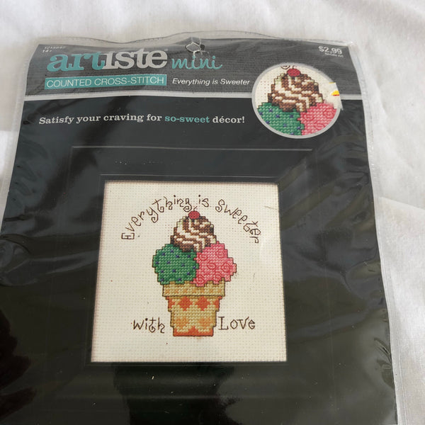 Artiste Mini Counted Cross - Stitch