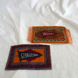 Indiana & Georgetown Fabric Patch - Set of 2