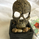 Skull Head Fish Tank Decor