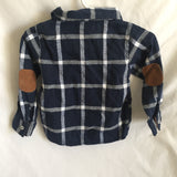 Dog Sport Flannel Shirt- Size 12 Months