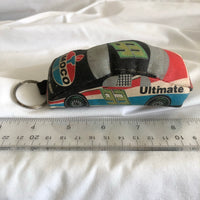 Nascar Amoco Ultimate 93 Car Plush Keychain