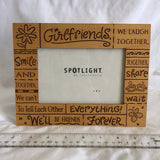 ‘Girlfriends’ Wood Picture Frame