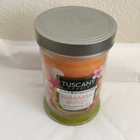 Tuscany- Hawaiian Breeze 2 Wick Candle 18 OZ