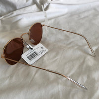 Rose Gold Tone Sunglasses