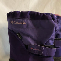 Columbia Purple and Black Weather Boots - Kids Size 13