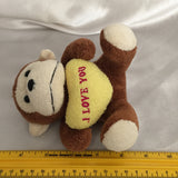 Monkey “I Love You” Plush