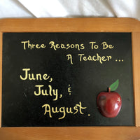 Teacher Chalkboard Wall Art