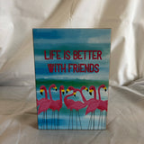 ‘Life Is Better With Friends’ Wall Art