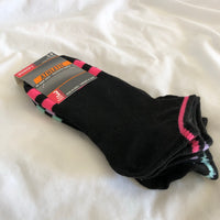 Women’s Athletic Socks - Black - Size 5-9