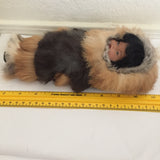 Memeluck  Fur Doll Co Eskimo Doll Named Gabik - Alaskan Doll Fur Clothing