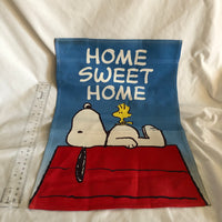 Snoopy 'Home Sweet Home' Garden Flag