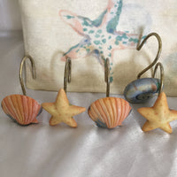 Shower Curtain/ Curtain Hooks 12Ct Set