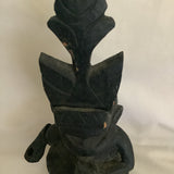 Vintage Mesoamerican Wood Carving Statue