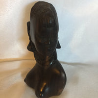 Wooden Mini Kenya African Lady Statue