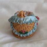 Ceramic Baby Basket