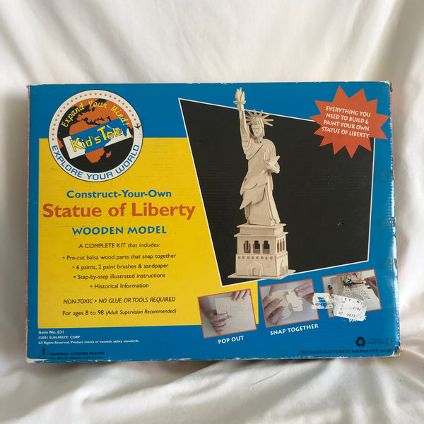 Statue Of Liberty Wooden Model