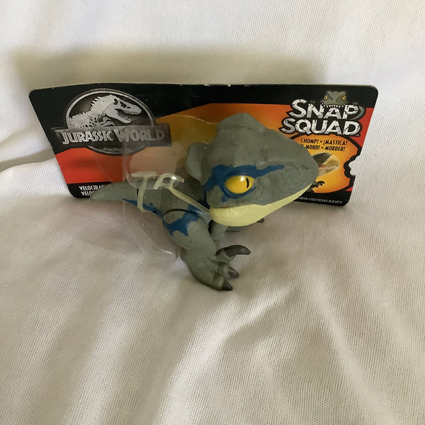 Jurassic World Snap Squad- VeloCiraptor Blue