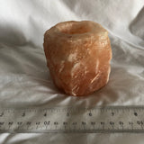 Himalayan Salt Candle Holder #1