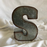 ‘ S ‘  Metal Decor